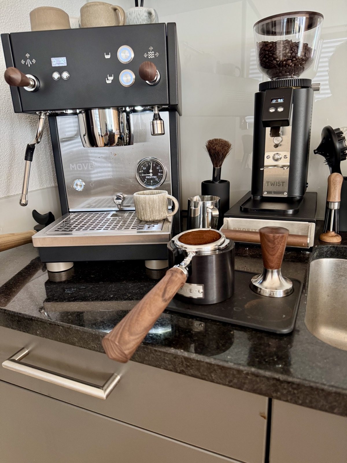 Espresso machine at Seminarzentrum Sursee